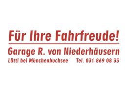 Garage R. von Niederhäusern (Lättigarage) Logo